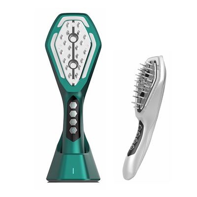 2022 Hot Selling Applicator Steam Ion Conditioner Comb Ipx7 Scalp Massage Spa Hair Growth Comb
