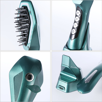 2022 Hot Selling Applicator Steam Ion Conditioner Comb Ipx7 Scalp Massage Spa Hair Growth Comb