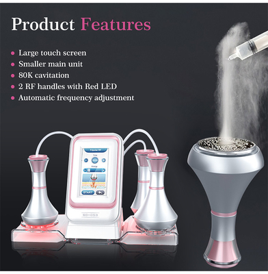 3 In 1 80k Cavitation Fat Burner Fat Reduction Cellulite Removal Rf Face Slimming Massage Machine