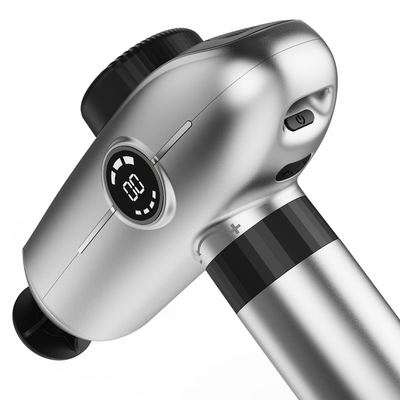 Deep Tissue Muscle Massage Gun USB Rechargeable Super Quiet Percussion Massage Gun 10 Speeds Handheld Electric Massager