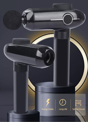 2022 Newest OABES Handheld Portable Lightweight Muscle Fascia Gun Percussion Massager for Chronic Back Pain Relief