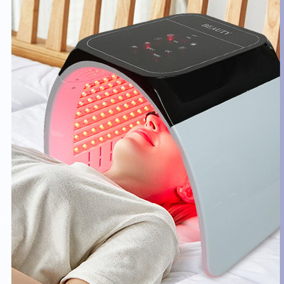 LED Light Therapy for Face - 7 Colors Photon PDT Near Infrared Light Therapy Professional LED Face Mask