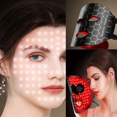 Hight Quality Medical Beauty Led Mask with Led Light Therapy Face Mask Infrared Led Mask Silicone