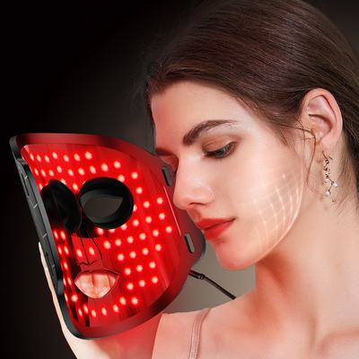 Hight Quality Medical Beauty Led Mask with Led Light Therapy Face Mask Infrared Led Mask Silicone