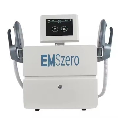 Portable 4 Handles with RF Fat Burning Muscle Building Emslim Mini Body Sculpting EMS Butt Lifting Machine with RF
