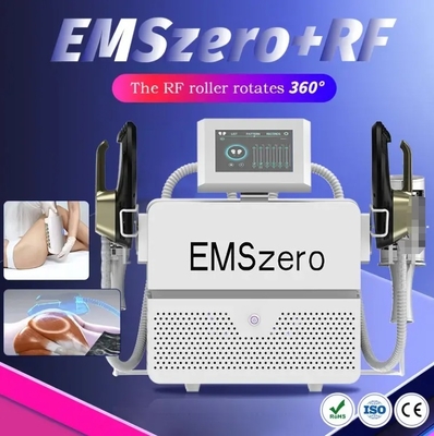 2025 Newest professional 2 in 1 ems body sculpting inner ball roller lymphatic drainage electromagnetic ems fitness machines