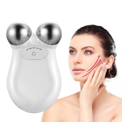 EMS Roller Facial Massage Machine Skin Lifting Vibration Massager Device