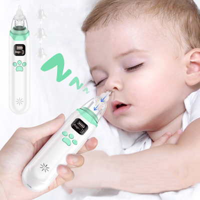 Electric Baby Nasal Aspirator Music Soothes Safe Hygienic Vacuum Nose Cleaner