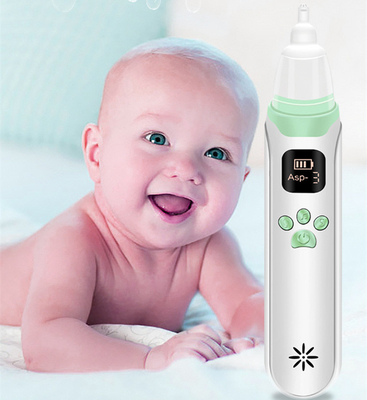 Electric Baby Nasal Aspirator Music Soothes Safe Hygienic Vacuum Nose Cleaner