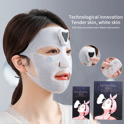 5 Pieces Reusable Silicone Facial Mask Cover Moisturizing Face Silicone Skin Mask