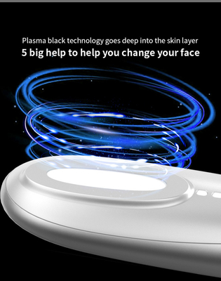 Mini Heating Ultrasonic Face Plasma Beauty Device For Skin Tightening