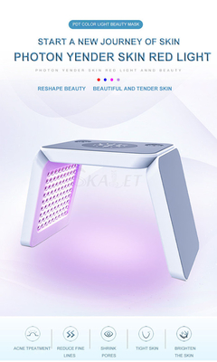 7 Color LED Light Therapy PDT LED Face Mask Photon Lamp Facial Body Therapy Device Foldable Skin Care