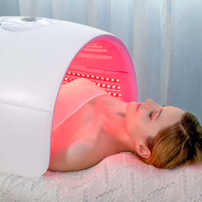 LED Light Therapy Lamp Pdt Machine 4 Colors Pdt Led Light Therapy For Wrinkles Reduction  Skin Tightening
